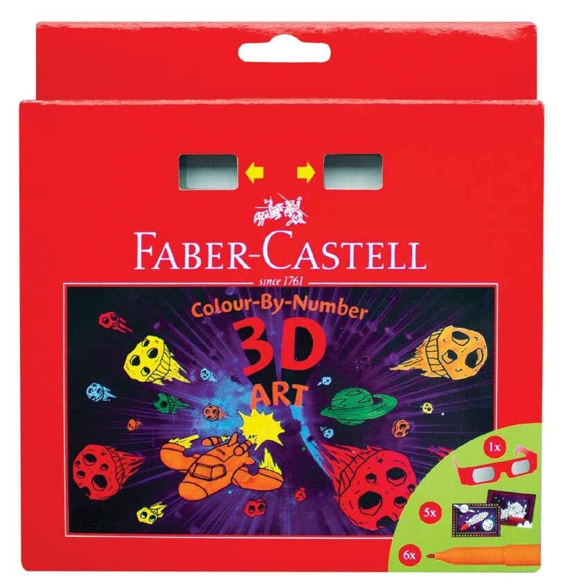 Colour by Number 3D Art