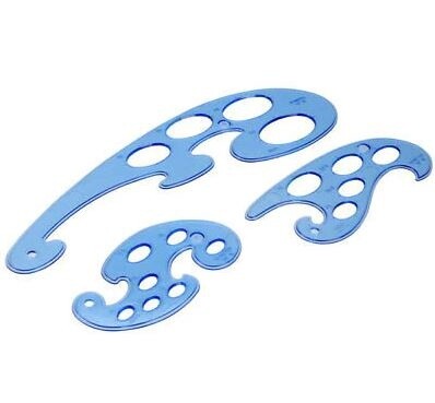 Helix French Curves (3 Pieces)