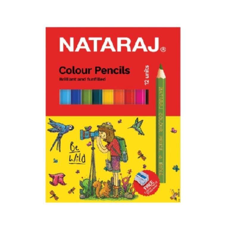 Colour Pencils with Sharpener (Nataraj) Colour Pencils with Sharpener (Nataraj)
