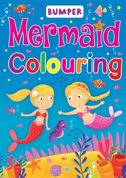 Bumper Mermaid Colouring Book