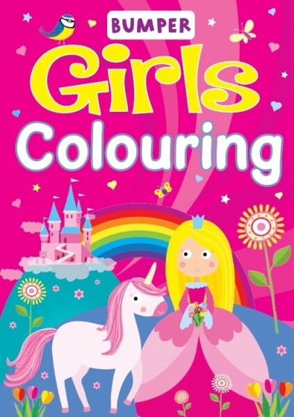 Bumper Girls Colouring Book