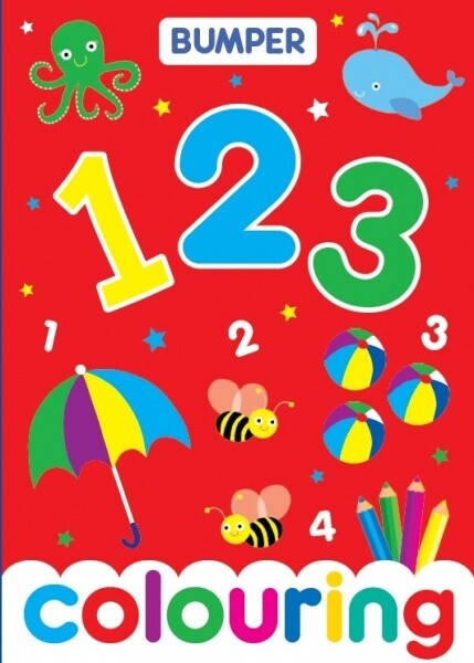 Bumper 123 Colouring Book