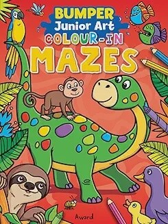 Bumper Junior Art Colour Mazes