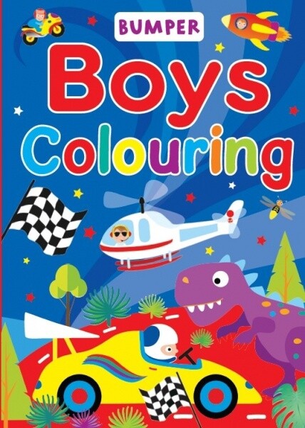 Bumper Boys Colouring Book