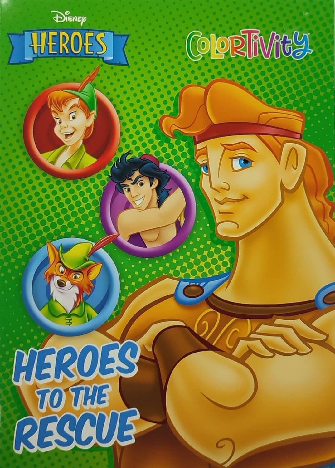 Colourtivity Heroes Colouring Book