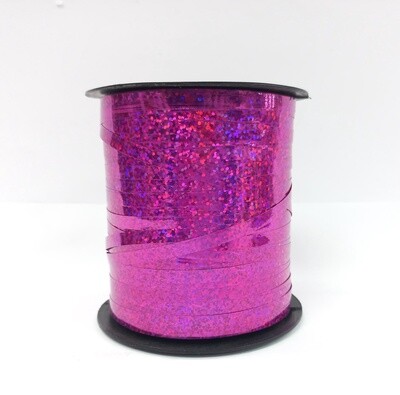 Streamers Shiny Pink (Per Yard)