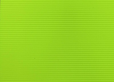 Corrugated Sheet- Neon Yellow (8.5 X 11)