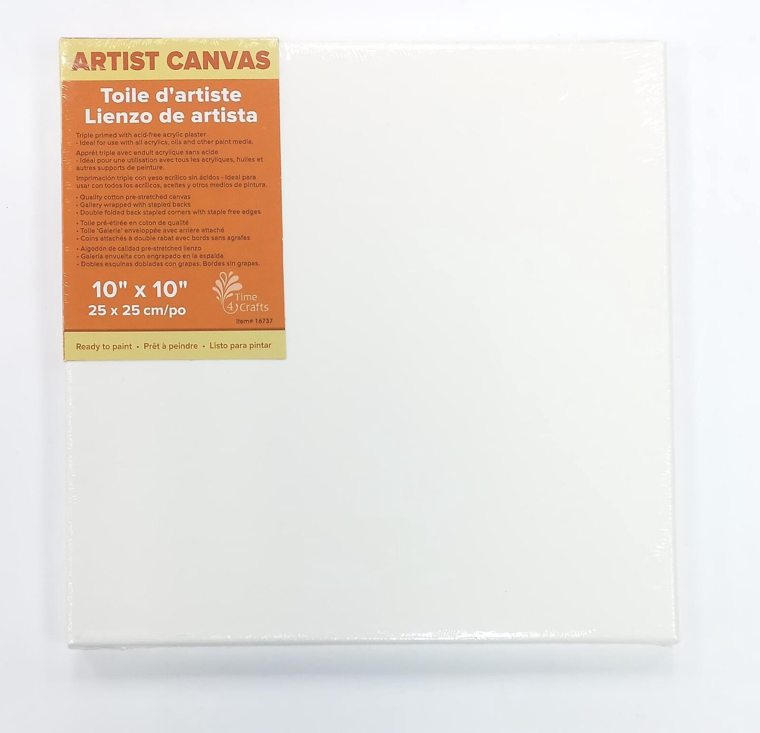 Framed Canvas- 10 Framed Canvas- 10" X 10"