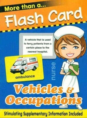 Flash Cards- Vehicles and Occupations