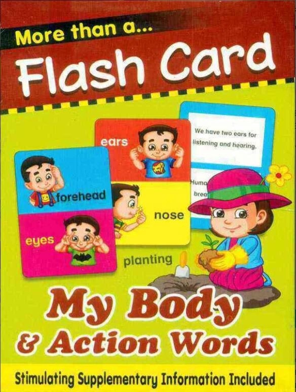 Flash Cards- My Body and Action Words Flash Cards- My Body and Action Words