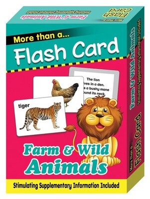 Flash Cards- Farm and Wild Animals