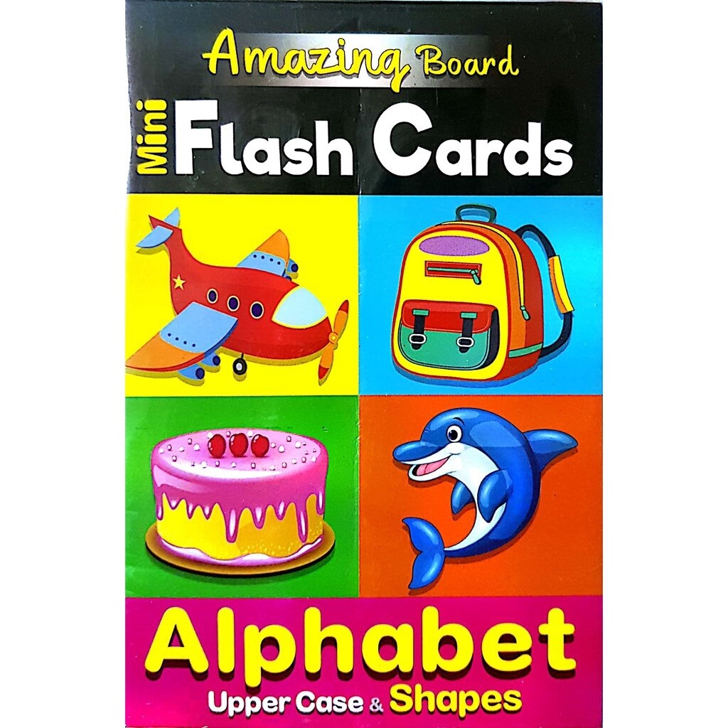 Flash Cards- Alphabet Upper Case and Shapes