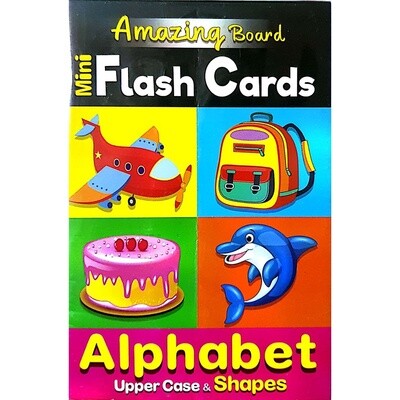 Flash Cards- Alphabet Upper Case and Shapes