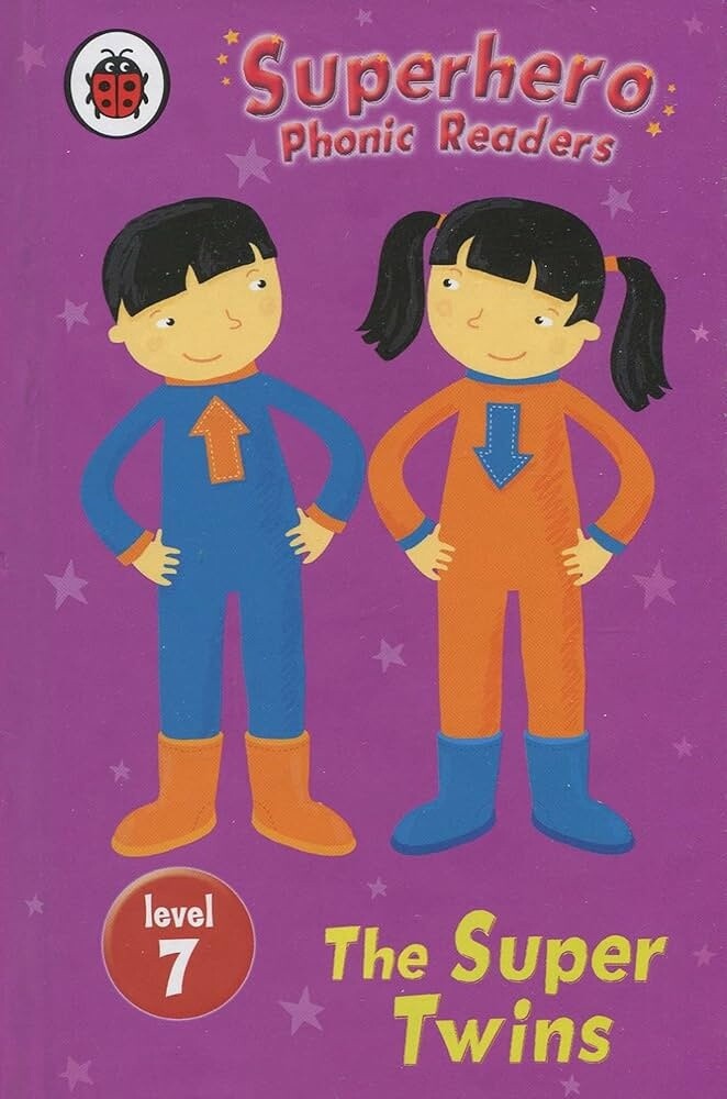 Superhero Phonic Reader Level 7- The Super Twins