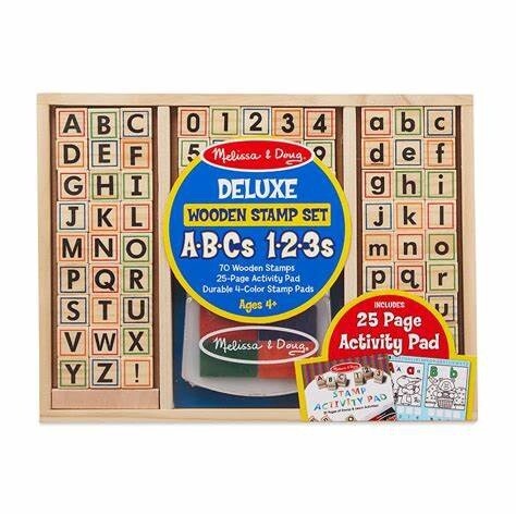 Deluxe Wooden Stamp Ages 4+
