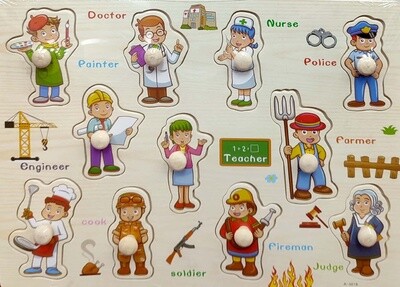 Wooden Puzzle Occupation