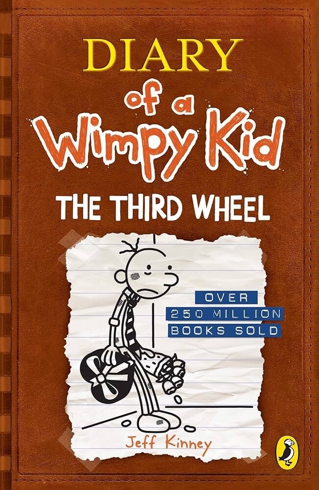 Diary of a Wimpy Kid - The Third Wheel (Book 7)