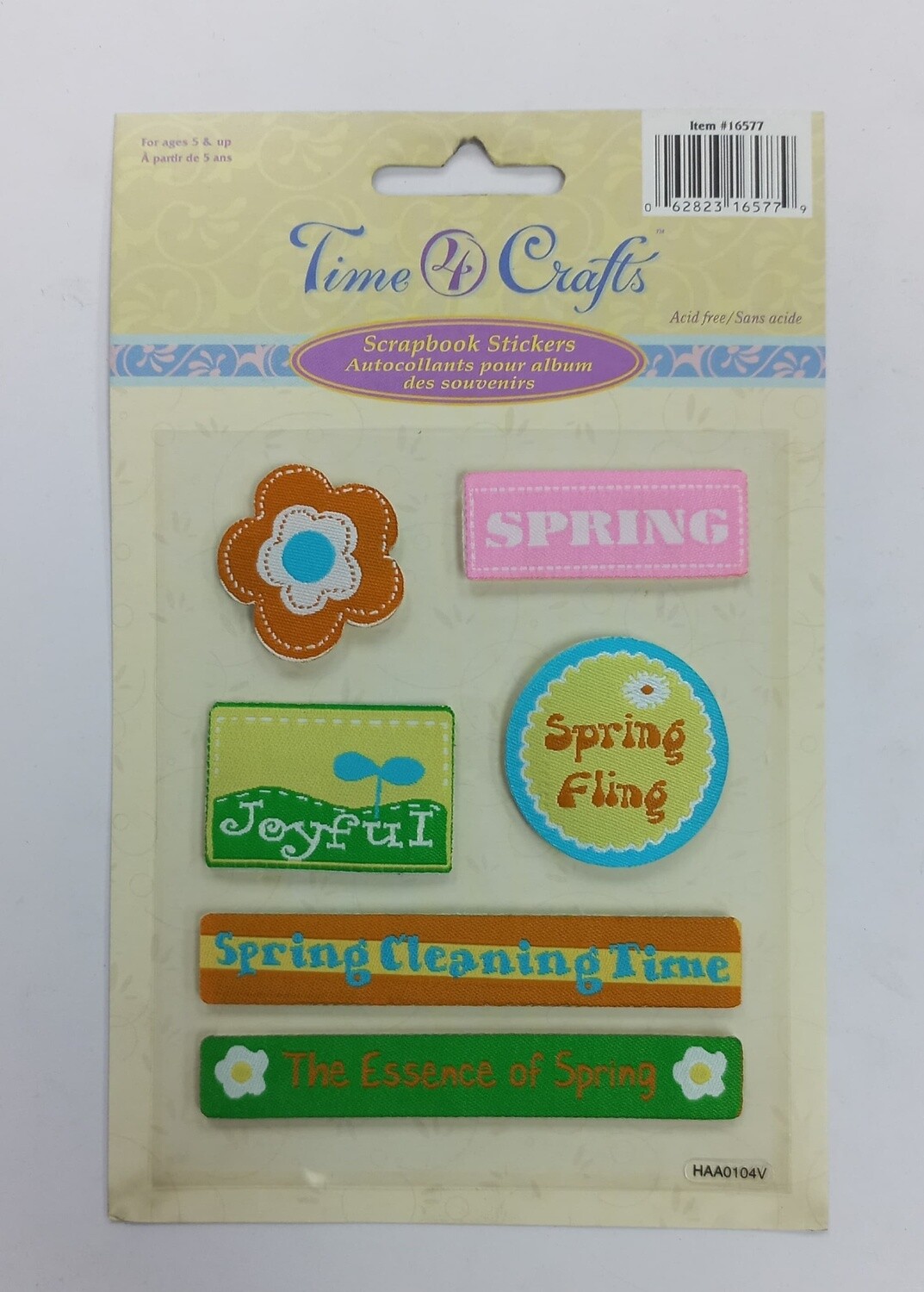 Scrapbook Stickers (Spring)