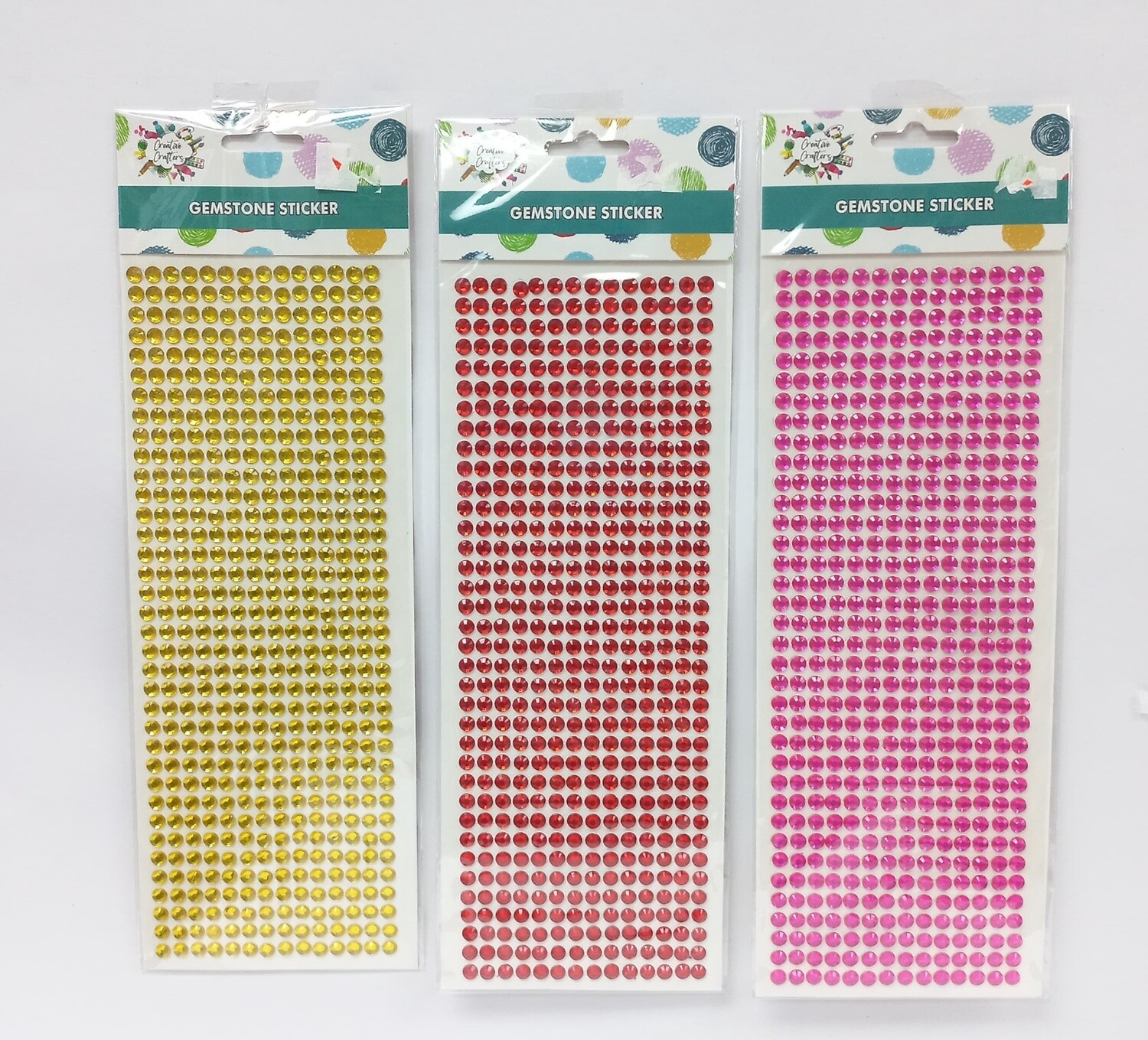 Gemstone Adhesive Stickers