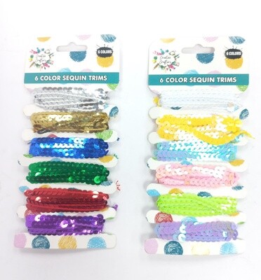 Sequin Trims (6 Colours)