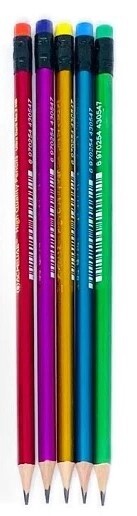 Pencil Single 2HB- Metallic (Hexagonal)