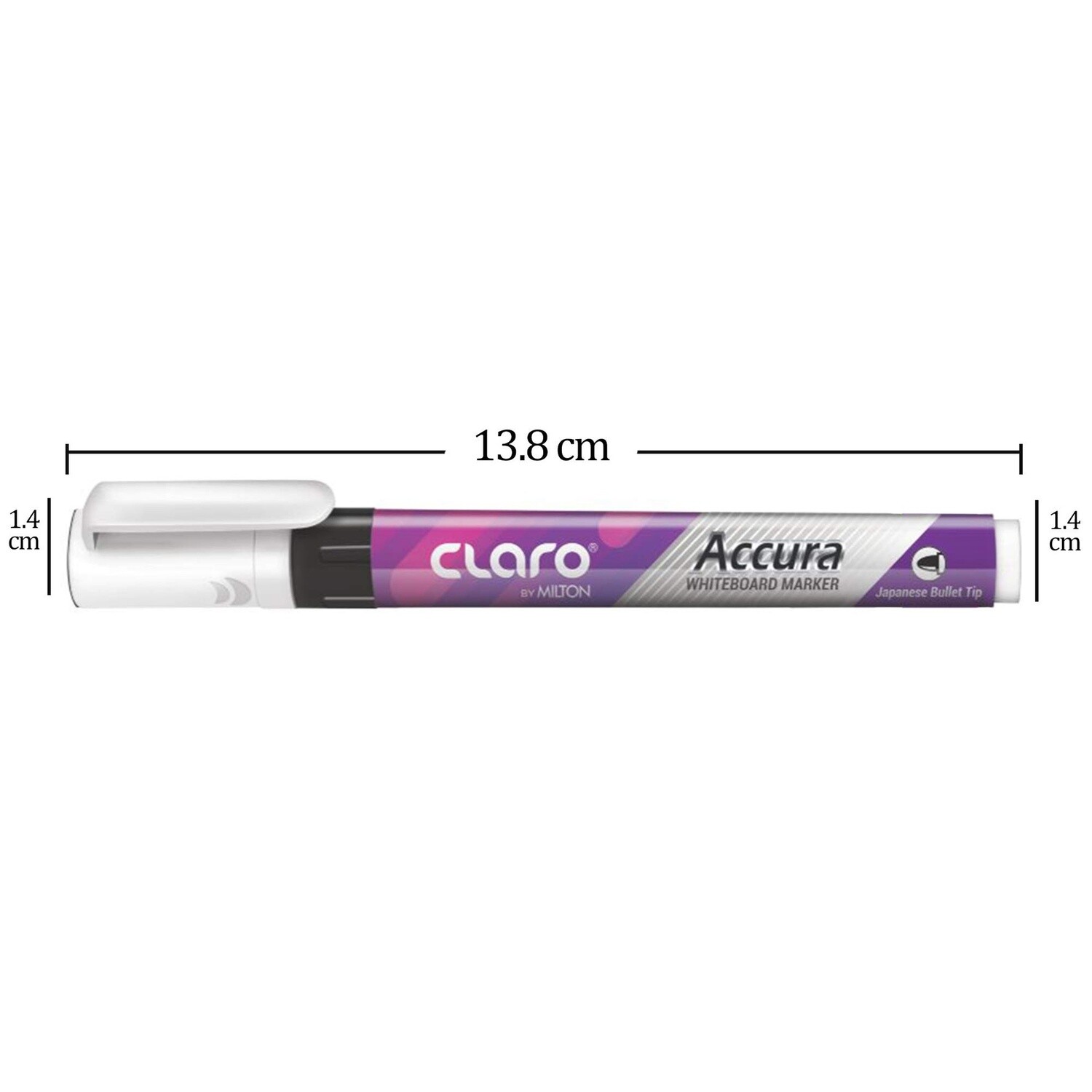 Claro Whiteboard Marker Black