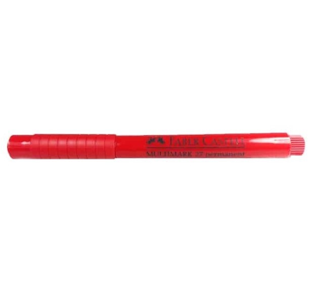 Permanent Marker- Multimark (Red)