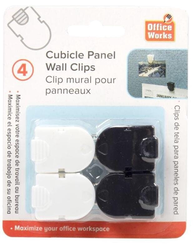 Cubicle Panel Wall Clips