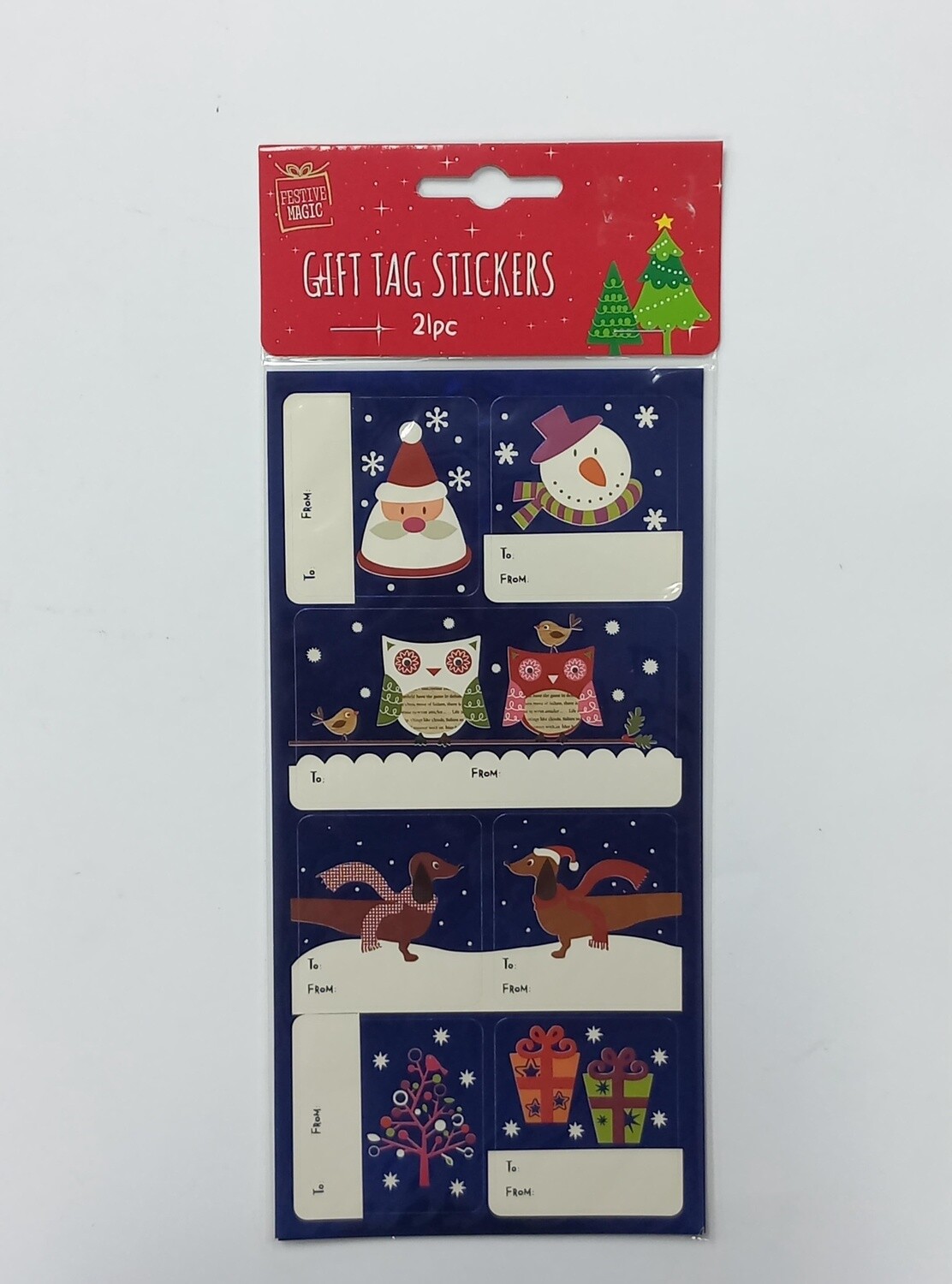 Christmas Gift Tag 21pcs