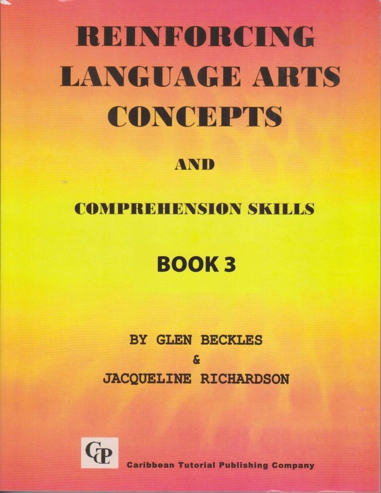 Reinforcing Language Arts Concepts and Comprehension Skills  Book 3