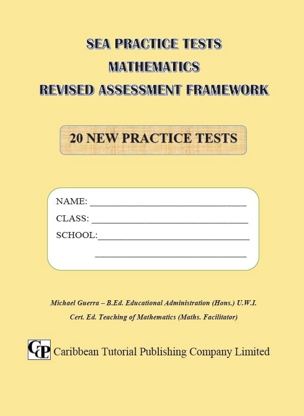 SEA Practice Tests Mathematics - Revised Assessment Framework 20 New Practice Tests