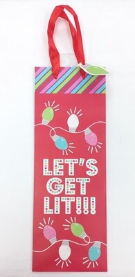 Christmas Wine Gift Bag - Party
