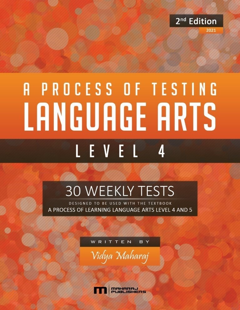 A Process of Testing Language Arts Level 4