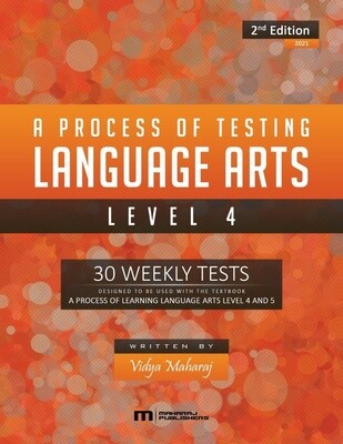 A Process of Testing Language Arts Level 4
