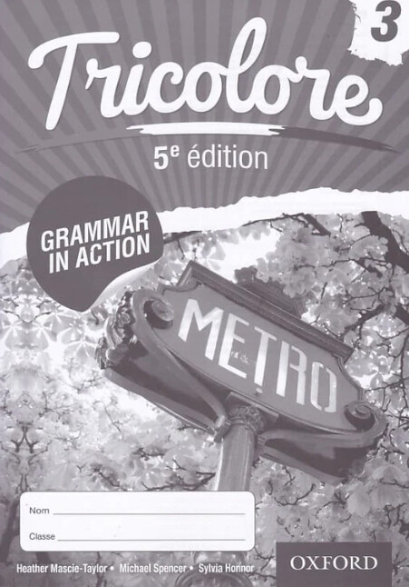 Tricolore Workbook 3 - Grammar in Action 3 5th Edition