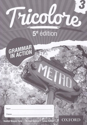 Tricolore Workbook 3 - Grammar in Action 3 5th Edition