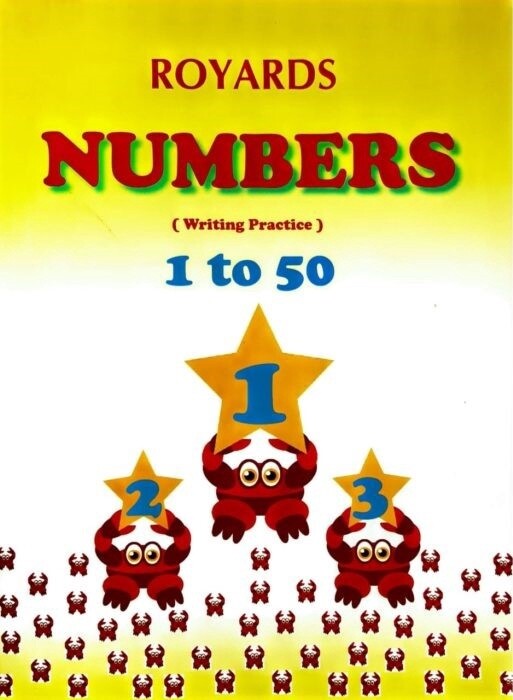 Royards Numbers Writing Practice 1 to 50