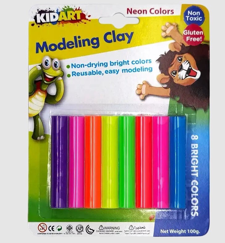 Plasticine 8's- Neon