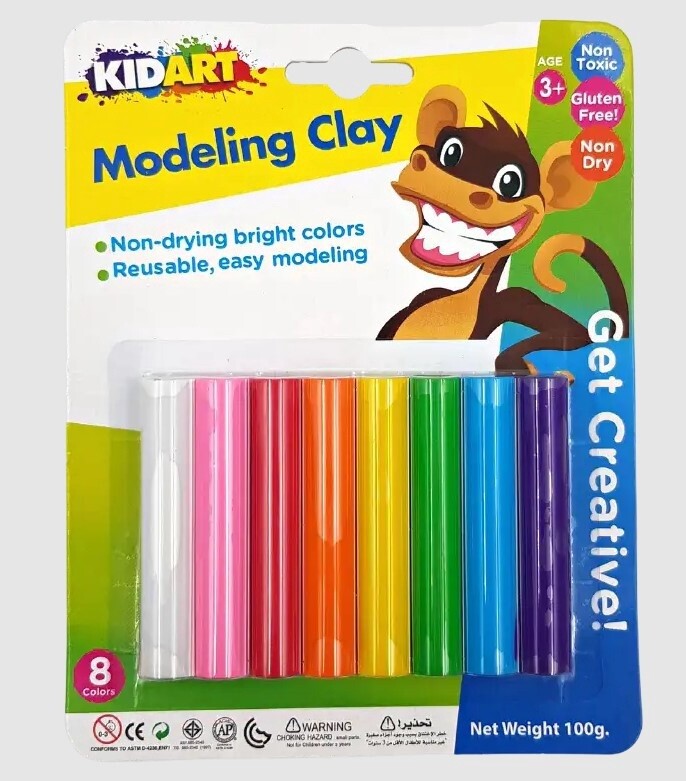 Plasticine 8's- KidArt