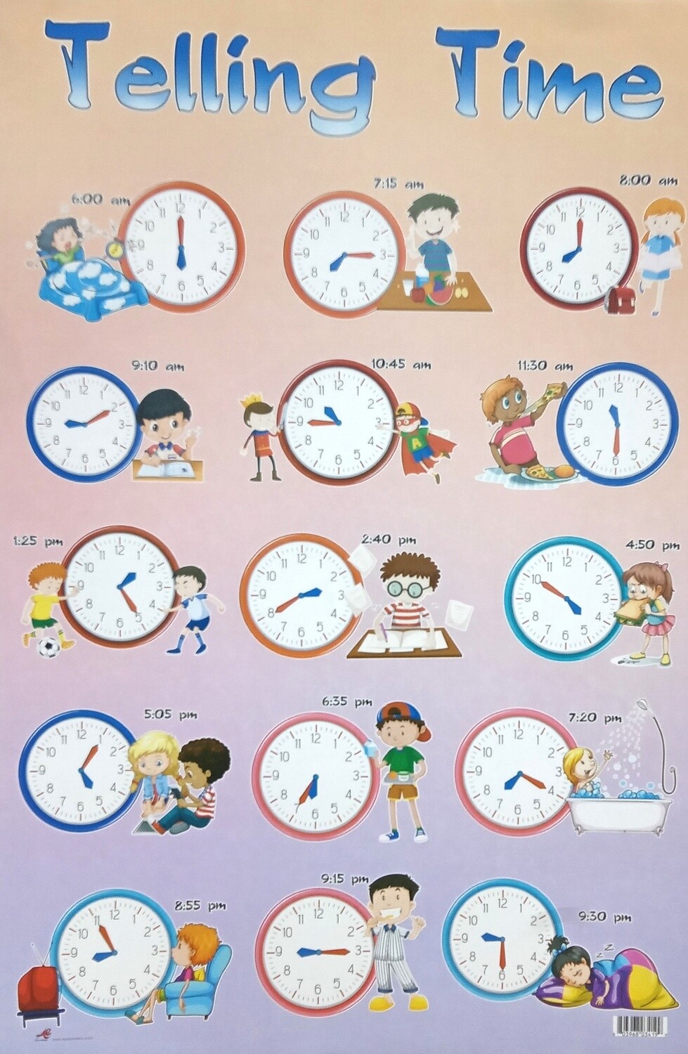 Chart- Telling Time