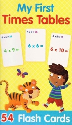 Flash Cards- My First Time Table
