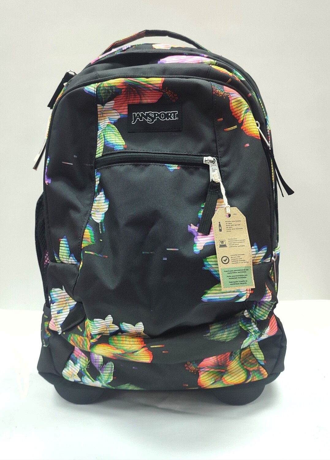 Jansport Driver 8 Trolley- Floral Glitch Jansport Driver 8 Trolley- Floral Glitch