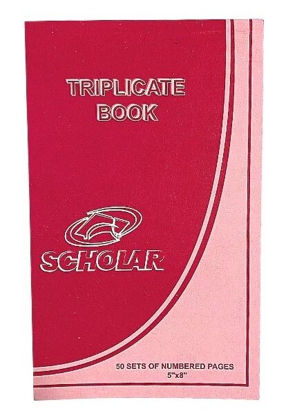 Triplicate Book (Scholar)