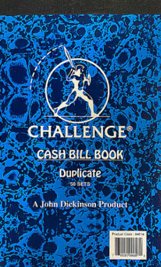 Cash Bill Book (Challenge)