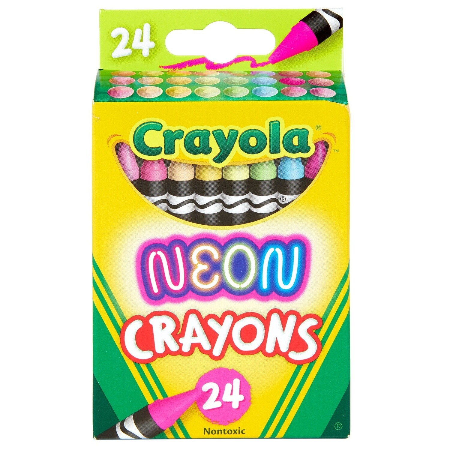 Crayola Neon Crayons 24's
