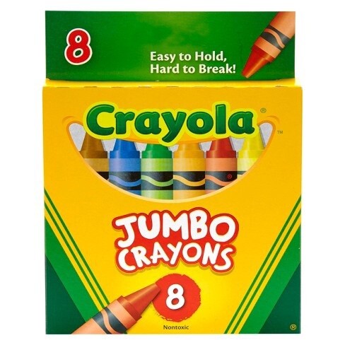 Crayola Jumbo Crayons 8pk