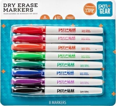 Dry Erase Markers 8pcs
