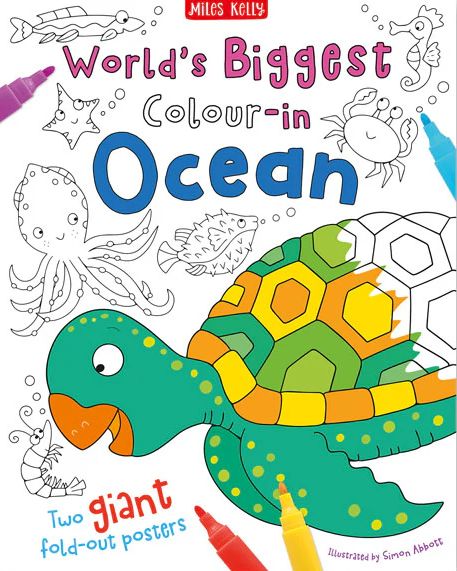 World's Biggest Colour-in Ocean
