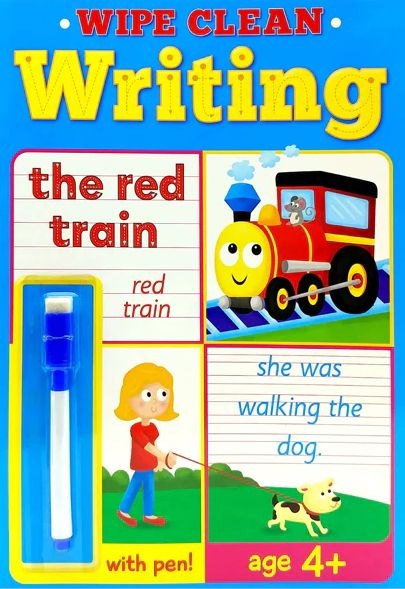 Wipe Clean Writing Book 3 - Age 4+