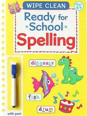 Wipe Clean Ready for School Spelling Book 3- Age 4+